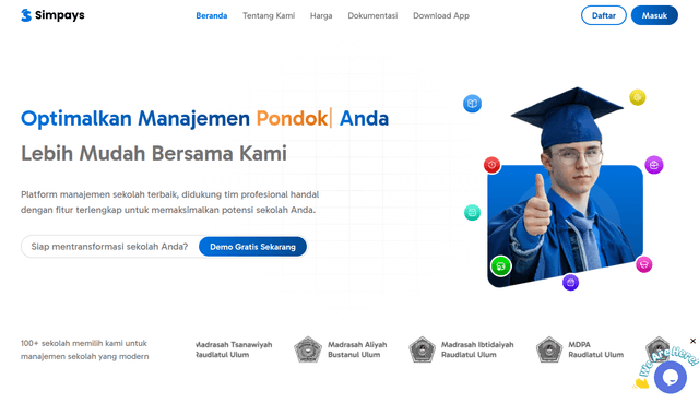 Simpays Web & School Dashboard